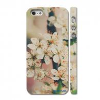 Кейс для iPhone 5, дизайн "цветы яблони" Кейс для iPhone 5, дизайн "цветы яблони"