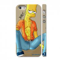 Пластиковый чехол для iPhone 5, Симпсон Пластиковый чехол для iPhone 5, Симпсон