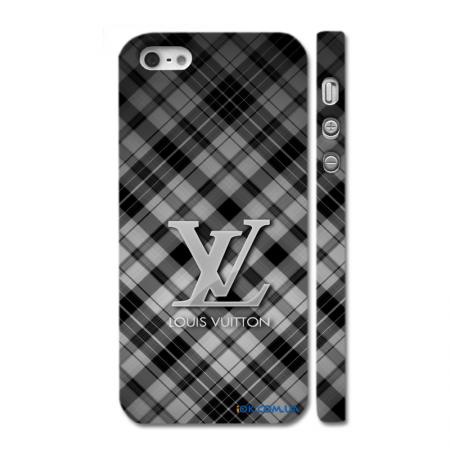 Дизайн "клетка LV" на чехле для iPhone 5