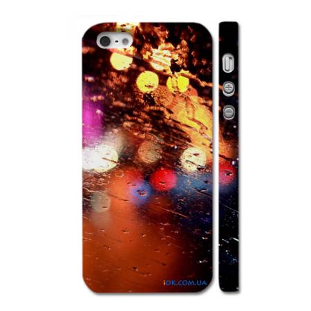 Авторский кейс для iPhone 5, огни города Авторский кейс для iPhone 5, огни города