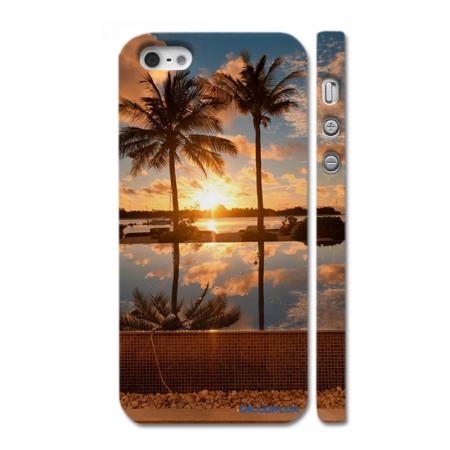 Авторское фото на кейсе для iPhone 5, пальмы