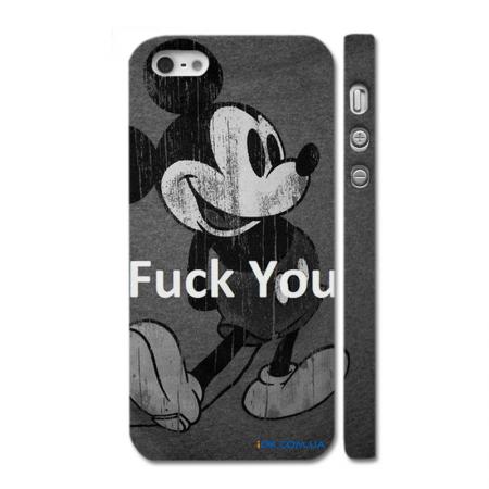 Swag накладка для iPhone 5, fuck от Микки