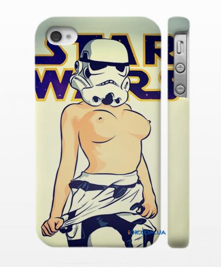 Кейс в стиле Сваг на смартфон iPhone 4, 4S - Star Wars