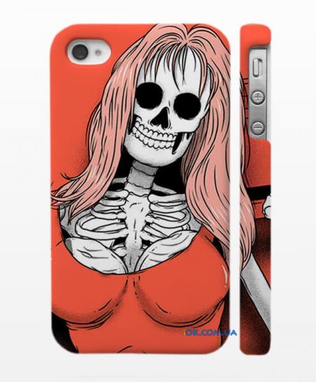 Накладка на iPhone 4,4S - блондинка