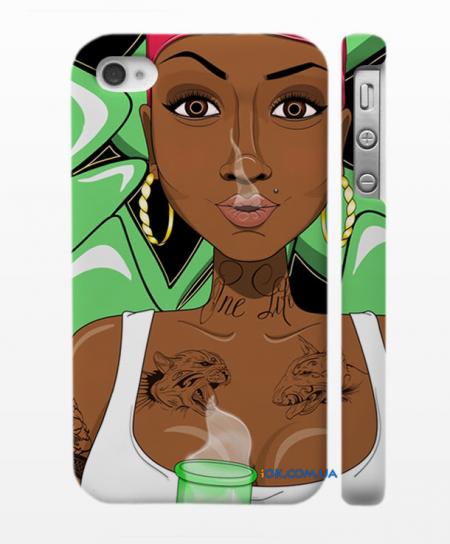 Купить накладку на смартфон iPhone 4, 4S Мулатка