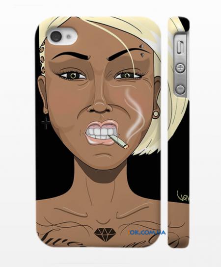 Купить кейс на смартфон iPhone 4, 4S бросай курить