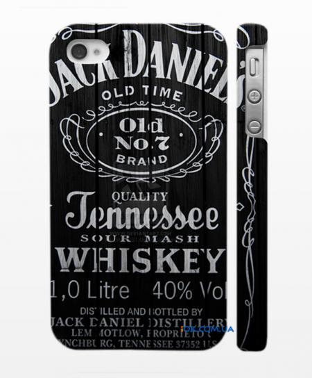 Потрясный чехол на Айфон 4, 4S, виски Jack Daniels