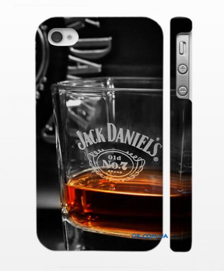 Оригинальный чехол на Айфон 4, 4S, Jack Daniels