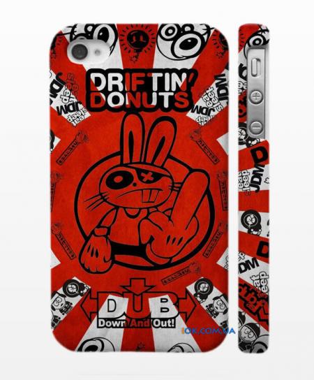 Крутой кейс для iPhone 4,4S - DUB
