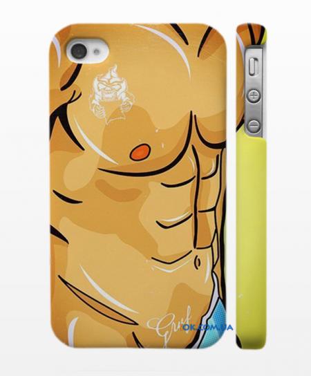 Дизайн Gruf кейс на iPhone 4,4S - мужской торс Дизайн Gruf кейс на iPhone 4,4S - мужской торс