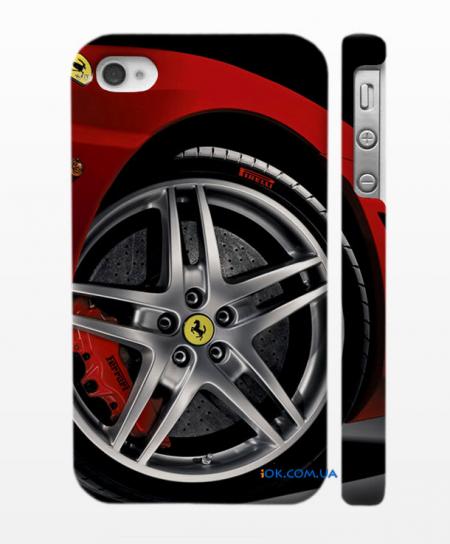 Кейс на iPhone 4,4S -  Ferrari