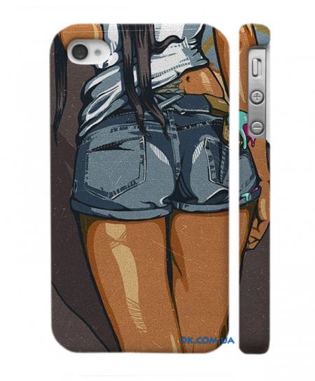 Накладка Swag на iPhone 4, 4S Вид сзади