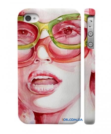 Чехол Swag на iPhone 4, 4S Солнечные очки
