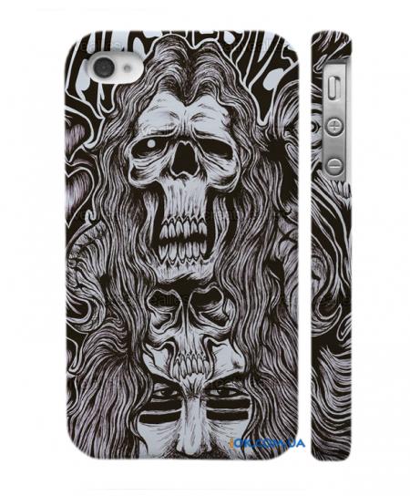 Чехол с авторским дизайном на iPhone 4, 4S 