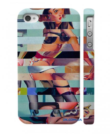 Кейс с рисунком на iPhone 4, 4S Эротика