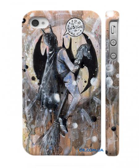 Печать на чехле для iPhone 4, 4S Сон Бэтмена Печать на чехле для iPhone 4, 4S Сон Бэтмена