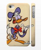 Печать на чехле iPhone 4/4S с дизайном Скрудж Макдак Печать на чехле iPhone 4/4S с дизайном Скрудж Макдак