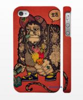 Крутой Swag чехол на Айфон 4/4S Обезьяна и мороженное Крутой Swag чехол на Айфон 4/4S Обезьяна и мороженное