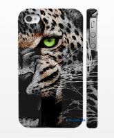 Пластиковый чехол с леопардом для iPhone 4,4S Пластиковый чехол с леопардом для iPhone 4,4S