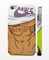 Кейс "Nike" для iPhone 4, 4S спортивный торс Кейс "Nike" для iPhone 4, 4S спортивный торс