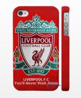 Купить чехол c логотипом "Liverpool" на Айфон 4, 4с 