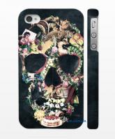 Чехол Swag на iPhone 4, 4S Череп