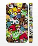 Крутой кейс для iPhone 4,4S - Мультяшный клип-арт