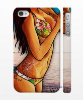 Кейс для iPhone 4,4S с дизайном Gruf girl Кейс для iPhone 4,4S с дизайном Gruf girl